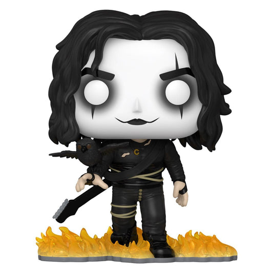 POP Movies: The Crow - Eric Draven with Crow Funko Vinyl Figure (Bundled with Compatible Box Protector Case), Multicolored, 3.75 inches