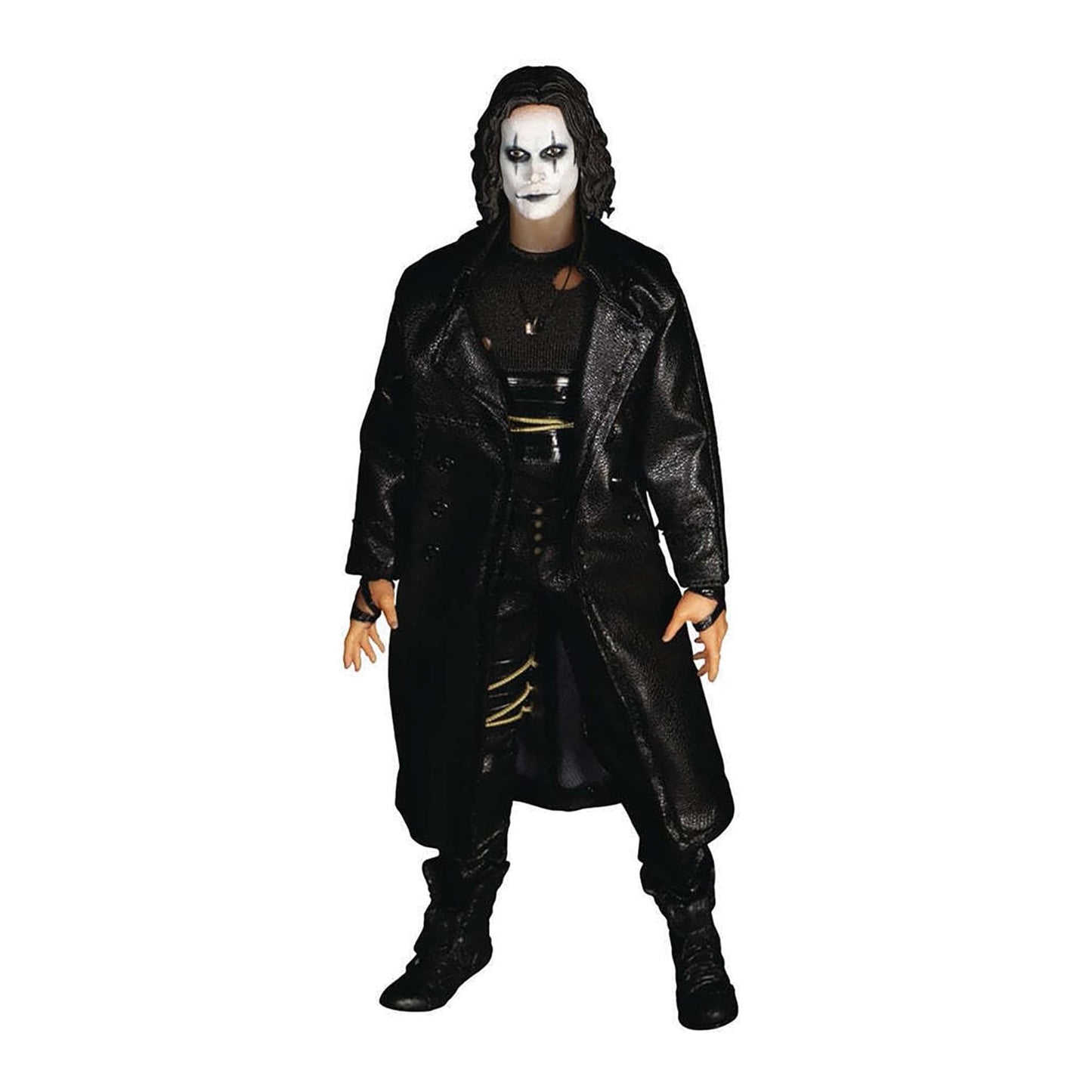 Mezco The Crow One:12 Action Figure Eric Draven 100% Plastic, in Gift Box, Manufacturer, Multi-Colour, H858210