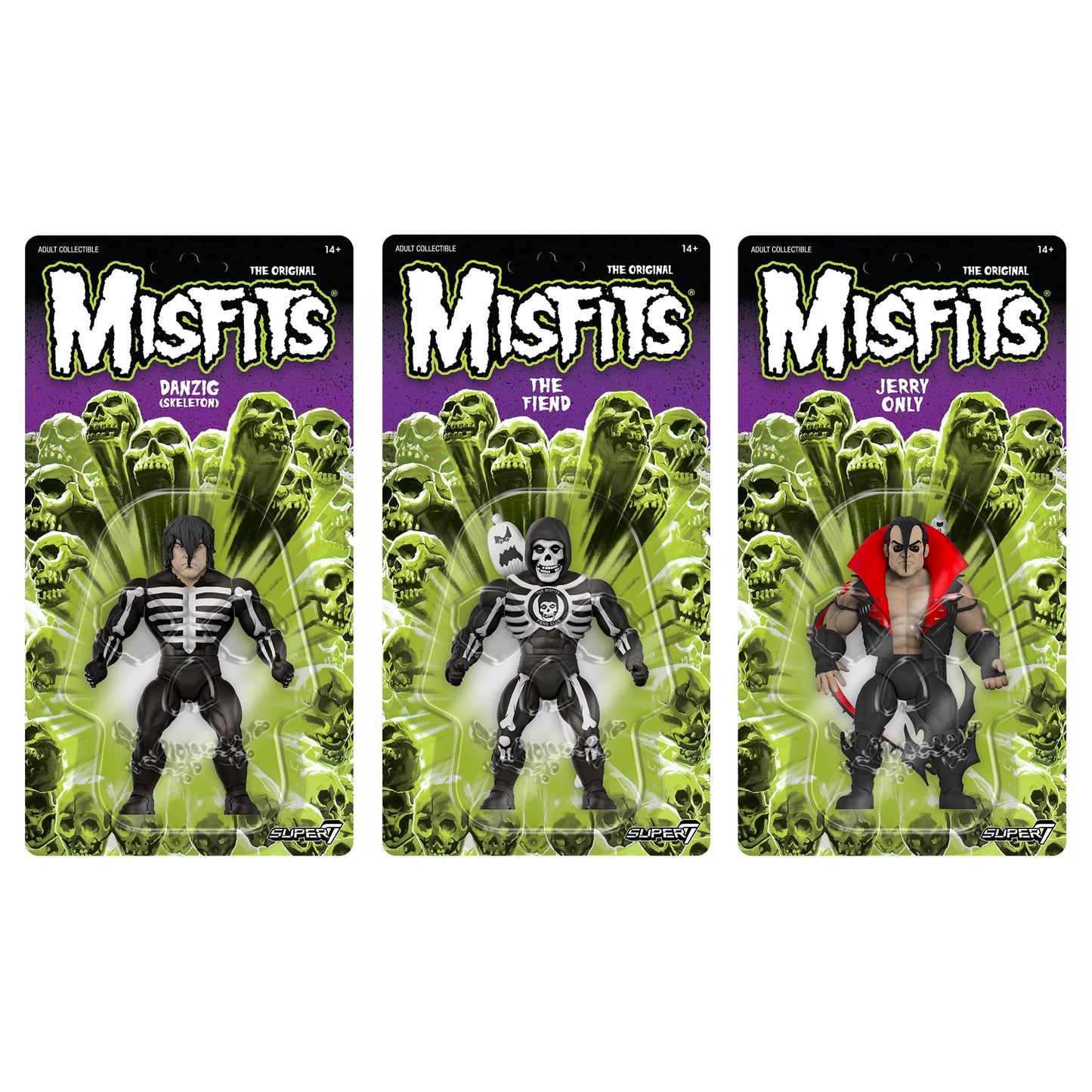 Super7 Misfits Vintage Figures Wave 01 - Danzig (Skeleton Shirt) Action Figure