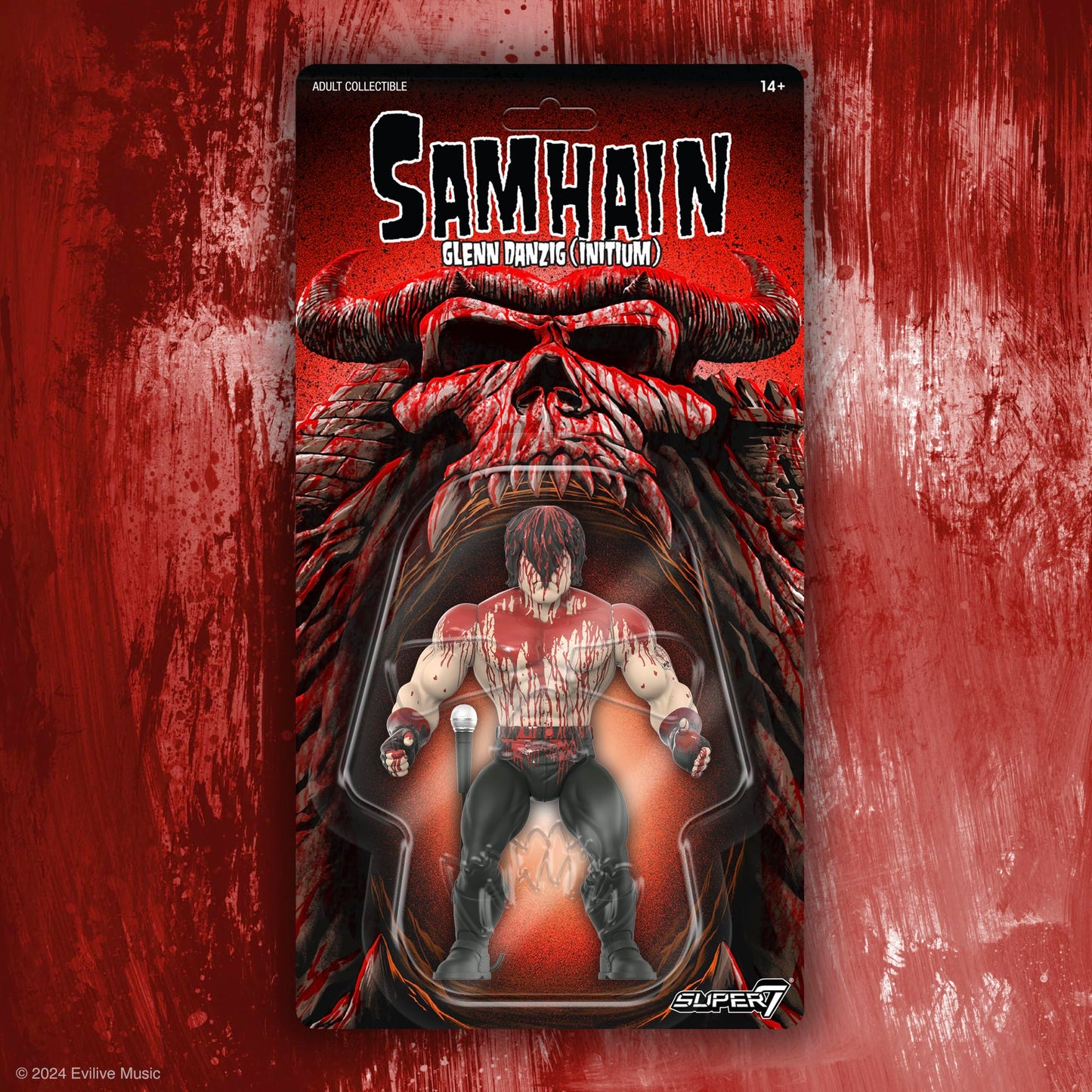 Super7 Samhain Vintage Figures Wave 01 - Samhain Danzig (Initium, Bloody) Action Figure